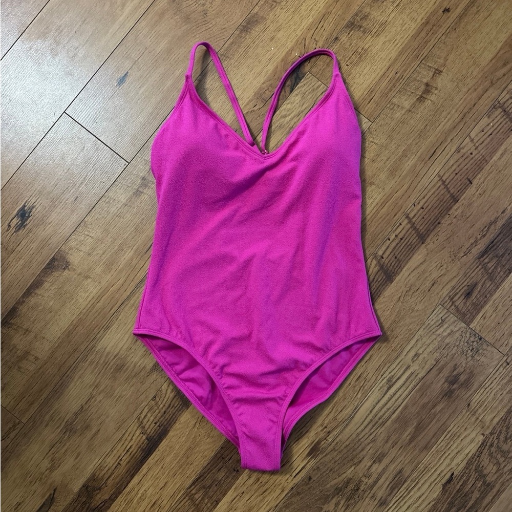 Shade & Shore Pink One Piece Swimsuit